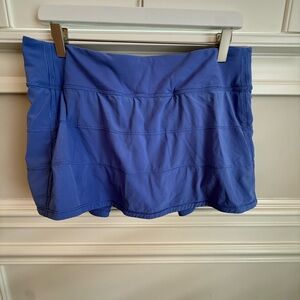 Lululemon BUNDLE Green & Purple/Blue Pace Rival Skirts